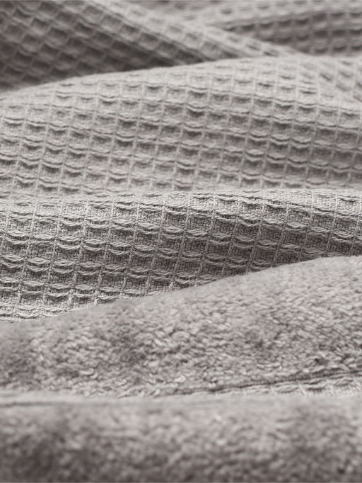 Полотенце вафельное LoveLife «Макан» 70×130 см, хлопок 100%, серое