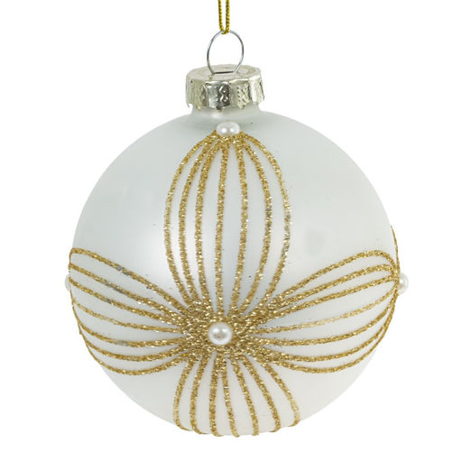 Набор из 12шт Украшение новогоднее "Шар", D 8 см, L34 W25 H9 см