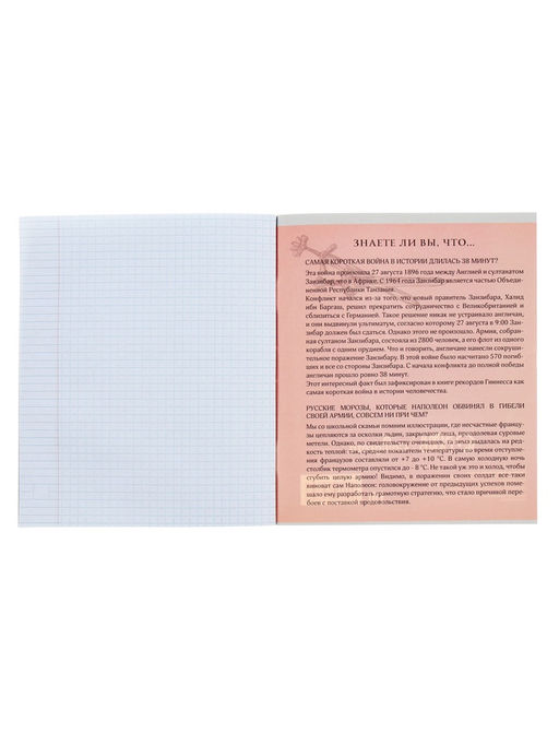 Цена за 15 шт. Тетрадь предметная, 36 листов в клетку, Calligrata «Пиксели. История»