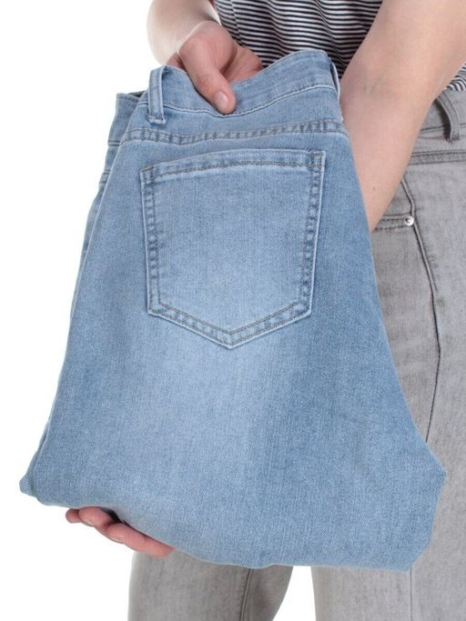 10105 BLUE Джинсы женские AMG JEANS (98% хлопок, 2% лайкра)