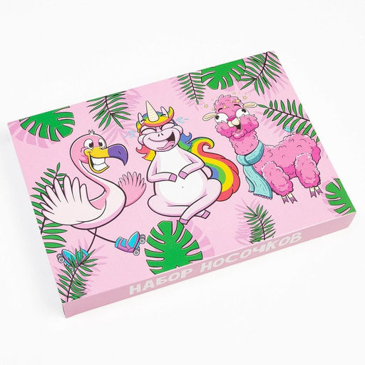 Подарочный набор носков адвент, 6 пар "Sweet dreams" , 16-18 см