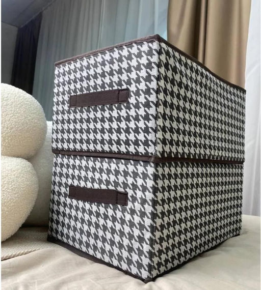 Короб для хранения вещей, игрушек, белья, кофр корзина для дома, органайзер для дома - Family фото 2