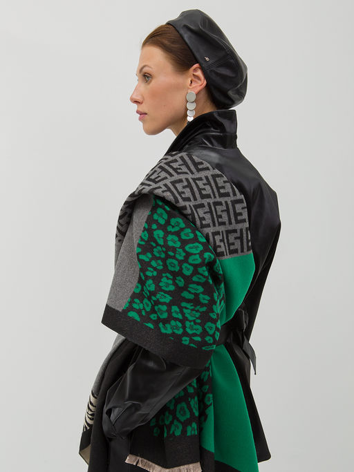 в СОСТАВЕ ШЕРСТЬ и КАШЕМИР! Большой,теплый двусторонний палантин - Tantino фото 6