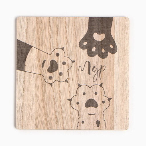 Набор кухонный Доляна Мур: подставка 15*15 см, прихватка 17*17см  фото 4