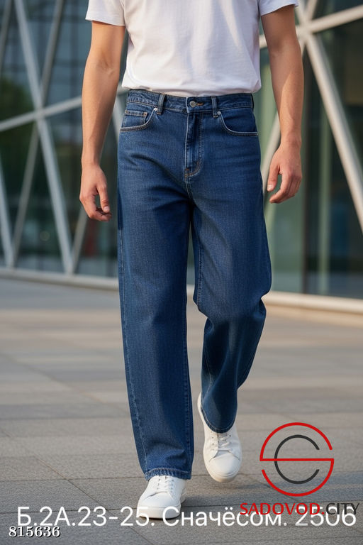 Джинсы мужские с начёсом