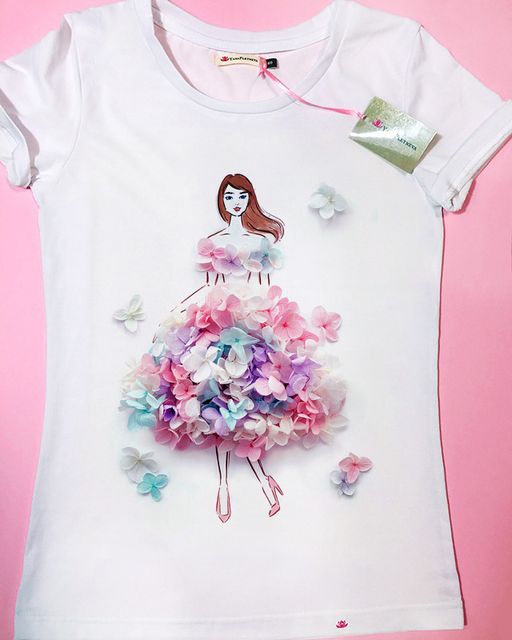 Эксклюзивная футболка Yana Pletneva упаковка плотный Zip пакет!