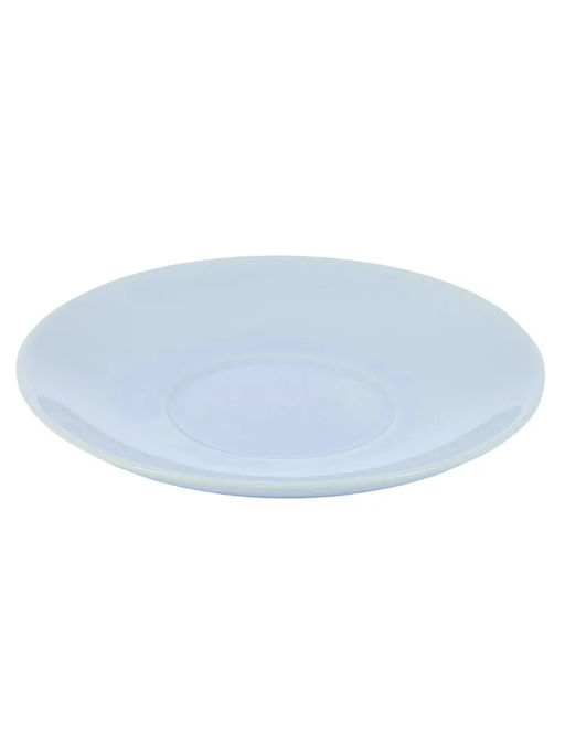 52224 GIPFEL Набор блюдец ETHER 15 см (4шт.). Материал: керамика. Цвет: светло-голубой.