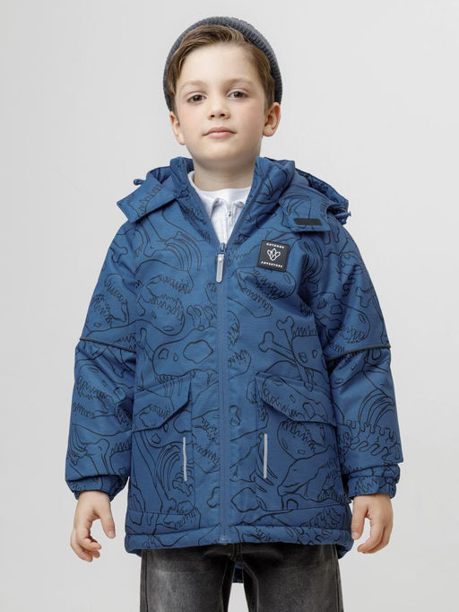 ВК 36093/н/3 ГР куртка для мал - Crockid фото 3