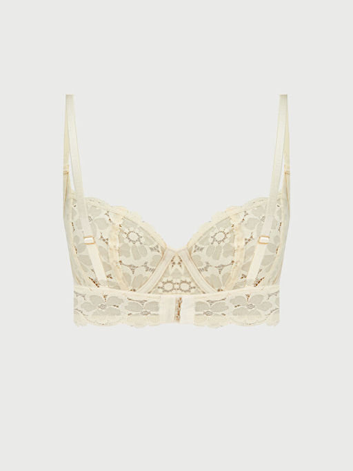 Balenli Dolgusuz Dantelli Ti??rt S?tyen