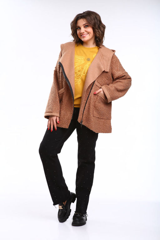 Пальто Michel Chic 360/1 кэмел фото 2