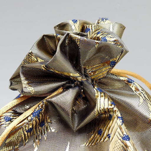 Цена за 5 шт. Мешочек подарочный парча «Новогодняя ночь», 16×24 см ± 1.5 см