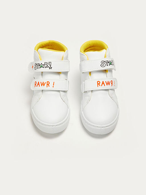 Deri G?r?n?ml? C?rt C?rtl? Erkek ?ocuk Spor Ayakkab? - Waikiki фото 3