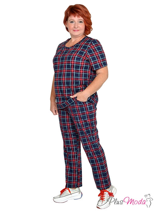 Футболка Модель №1293 размеры 44-84 - Plusmoda фото 5