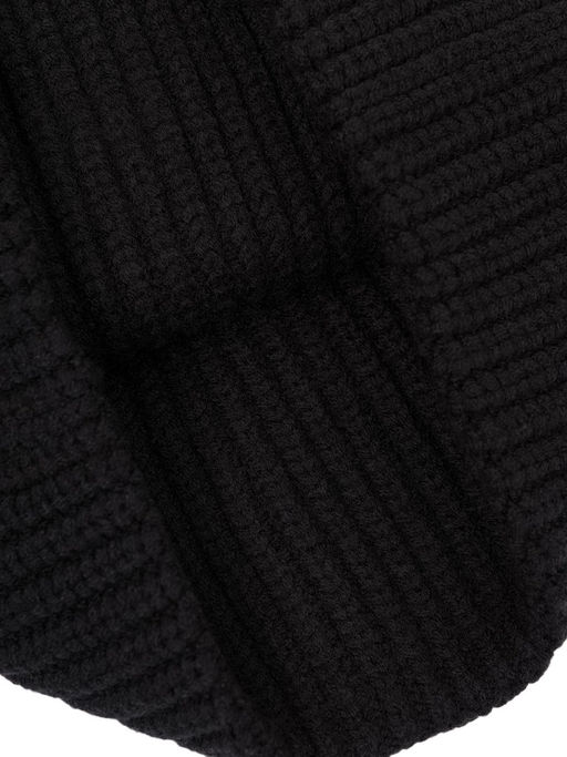 Шапка муж. каш+шерсть+виск LB-N88127 black