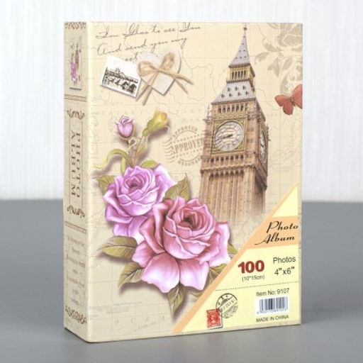 Фотоальбом 100 фото 10х15 Города / 9107 /уп 96/ микс 4 вида - Галеонтрейд фото 2