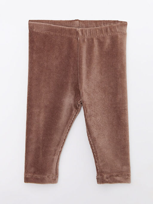 Beli Lastikli Basic Kadife K?z Bebek Tayt 2li - Waikiki фото 2