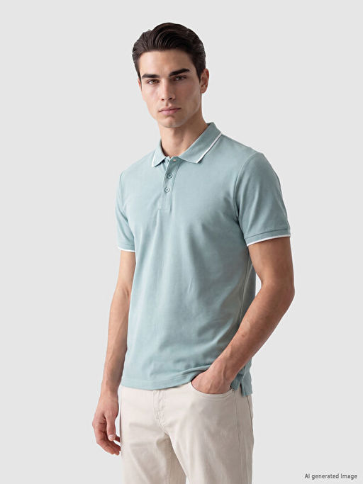 Polo Yaka Pike Erkek Ti??rt