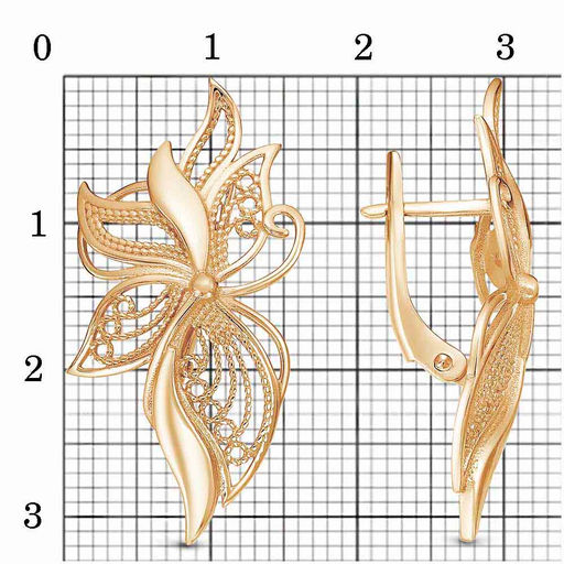 СЕРЬГИ 32011760 - Красная пресня фото 5