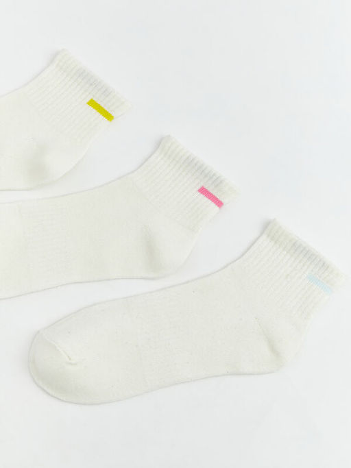 ?izgili Kad?n Patik ?orap 3l?