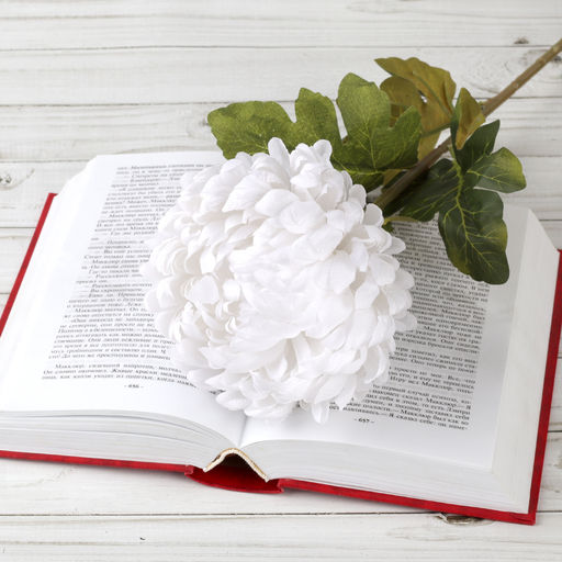 Цветок искусственный Хризантема 73 см / GT41-7 /уп 170/680/ - ГалеонТрейд фото 9