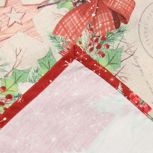 Скатерть новогодняя «Этель. Новогоднее настроение», 147×220 см,100% хлопок, саржа 190 г/м², с ГМВО