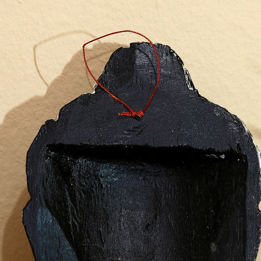 Сувенир «Голова Будды», 15 см, дерево албезия