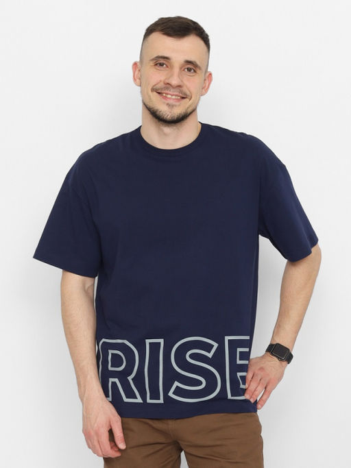 CRB wear/CWXM 60291-41 Футболка мужская,темно-синий/Ex.Cherubino
