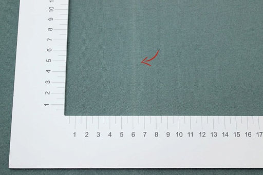 Футер 2-х нит. начес цв.Голубая ель, СОРТ2, ш.2.14м (1.07м*2, чулок), Карде/Ое, хлопок-90%, п/э-10% - Купава фото 10