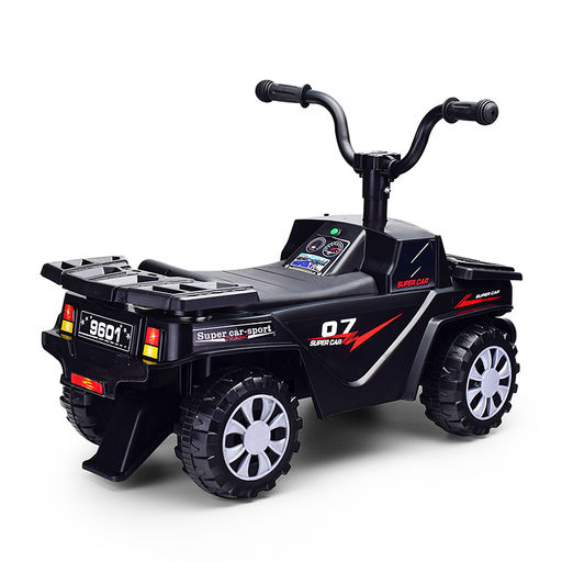 Каталка детская "Квадрик" (цвет черный)