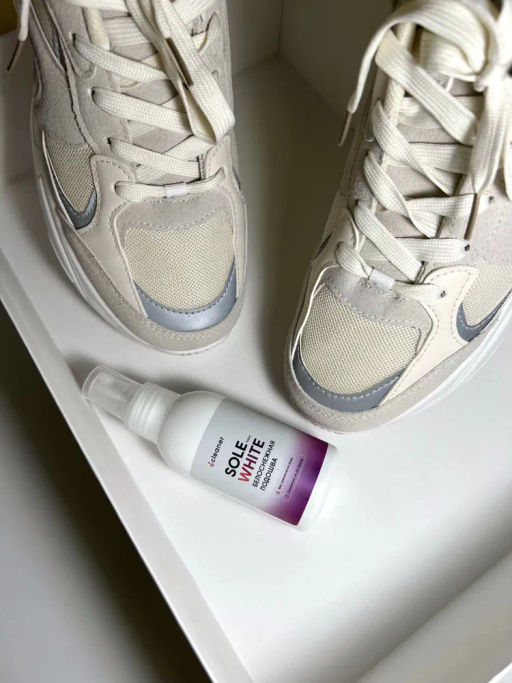 Очиститель для белой подошвы Sole-White 100ml icleaner  фото 11