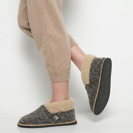 Тапочки-ботильоны арт. М2/02-02 Каштан - Altro фото 4