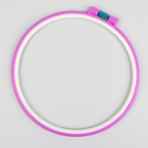 Цена за 10 шт. Пяльцы для вышивания, d=18.2 см, МИКС