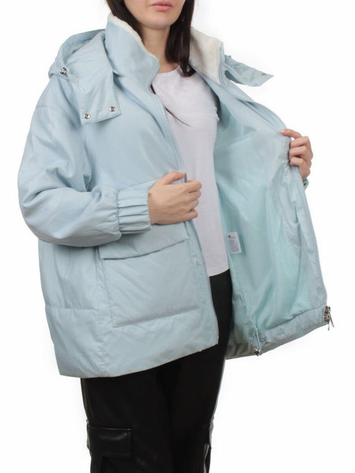 H24-210 BLUE Куртка демисезонная женская (100 гр. холлофайбер) - Fashion фото 7