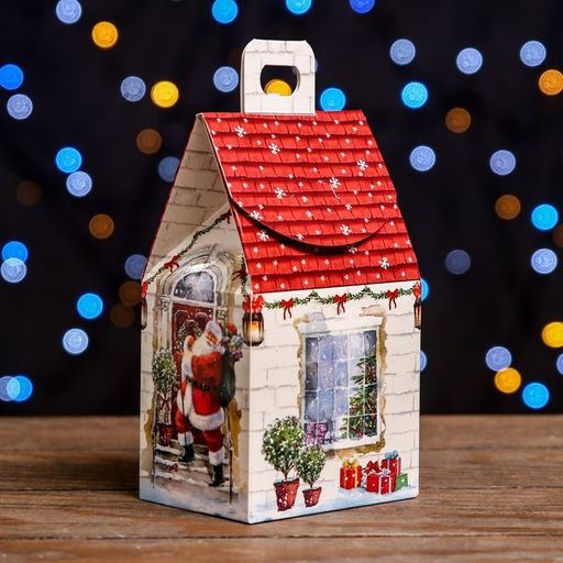 Цена за 5 шт. Подарочная коробка Домик Тёплая сказка,9,1 х 7 х 15,7 см - Simaland фото 7