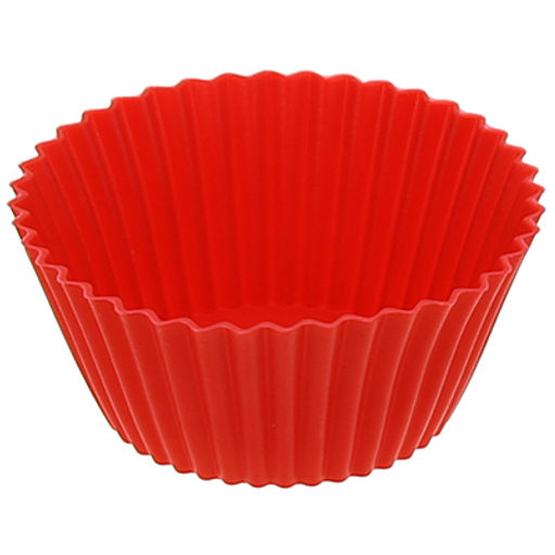 Форма для выпечки с тефлоновым покрытием 26х18см h2,8см, для 6 булочек, с индивидульными силиконовыми вставками 7х3см (Китай) - Домашняя мода фото 3