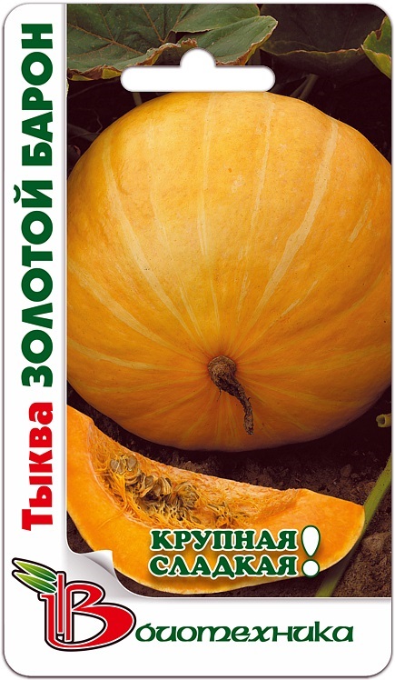 Тыква Золотой Барон