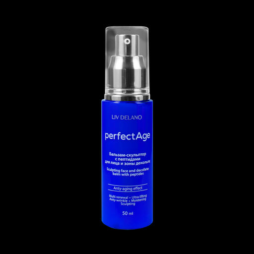 Liv-delano PERFECT AGE Бальзам-скульптор с пептидами для лица и зоны декольте, 50 мл