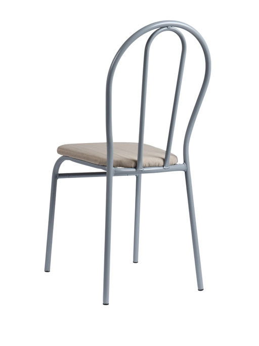 Стул для кухни разборный «Титан», обивка рогожка, цвет титан/бежевый