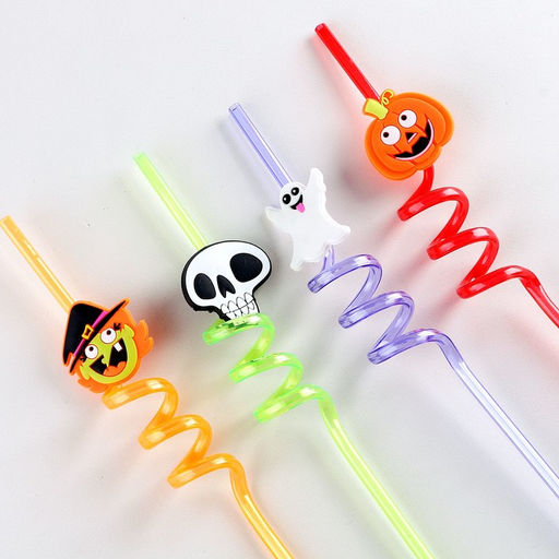 Трубочки для коктейля Монстрики, в наборе 4 штуки - Страна карнавалия фото 3