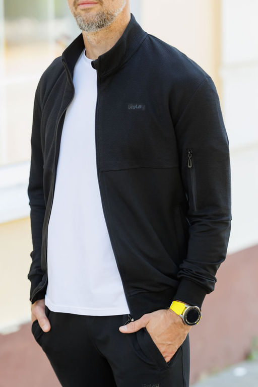 Спортивный костюм М-1853  Черный - Relay фото 10