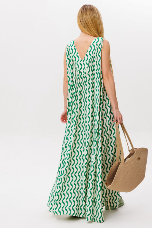 Платье AmberA 1117 зеленый  фото 7