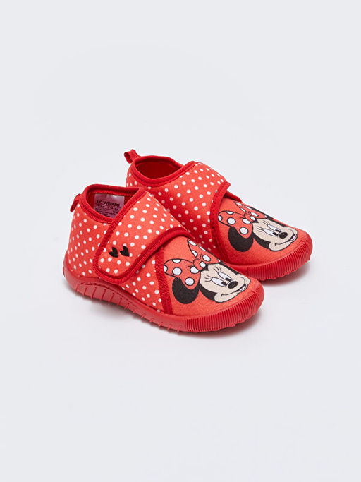 Minnie Mouse Lisansl? C?rt C?rtl? K?z Bebek Panduf