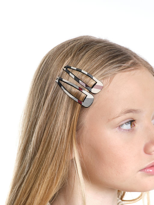 Набор заколок клик-клак ZG9094 бербери