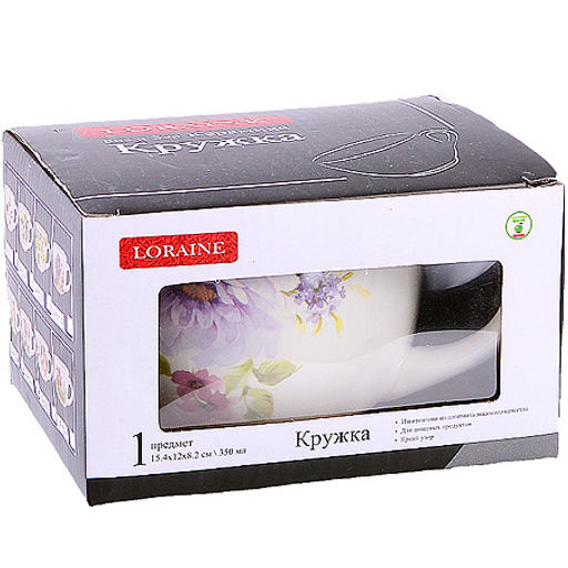 60231 Кружка-супница 550мл Очарование доломит LR (х36) - Mayer&boch фото 2