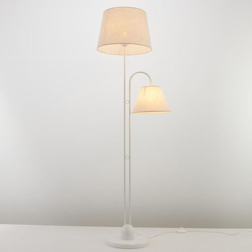 Торшер 3601/2, Е27, 2×40 Вт, белый