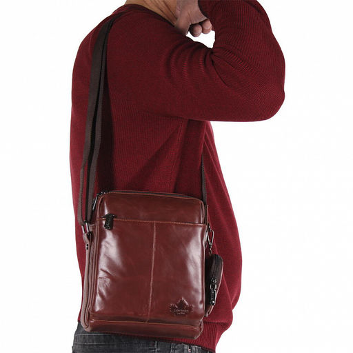 Сумка 6882-2Z brown Zinimsk