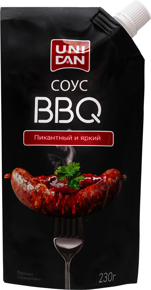 Соус томатный "Барбекю" UNI DAN 230г дой-пак