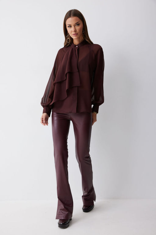 Блуза LYUSHe 4221 бордо  фото 5
