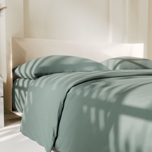 Постельное бельё Этель Евро Green forest 200х215, 220х240, 50х70-2 шт, 100% хлопок, поплин 125г/м2  фото 9