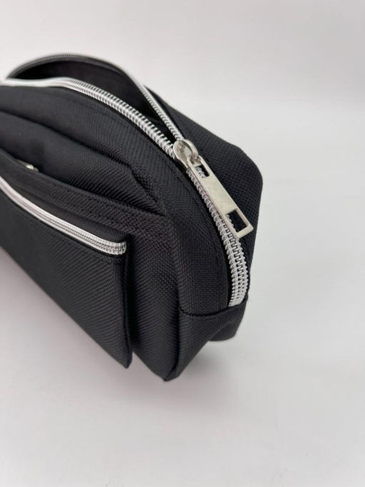 Пенал "Many zips", black